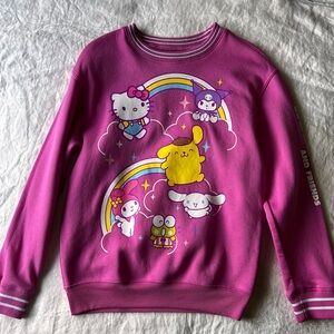 Kids XS size Hello kitty and friends sweater